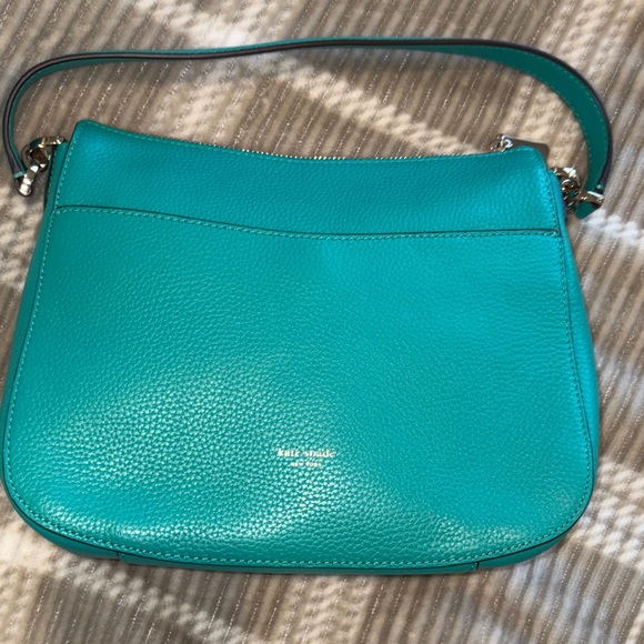 Kate Spade medium convertible flap shoulder bag - Fiji green - Picture 3 of 6